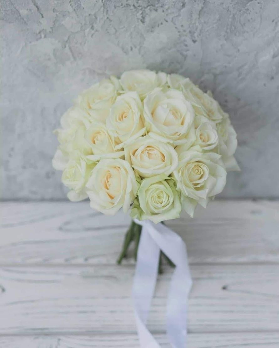 Букет невесты с розами 