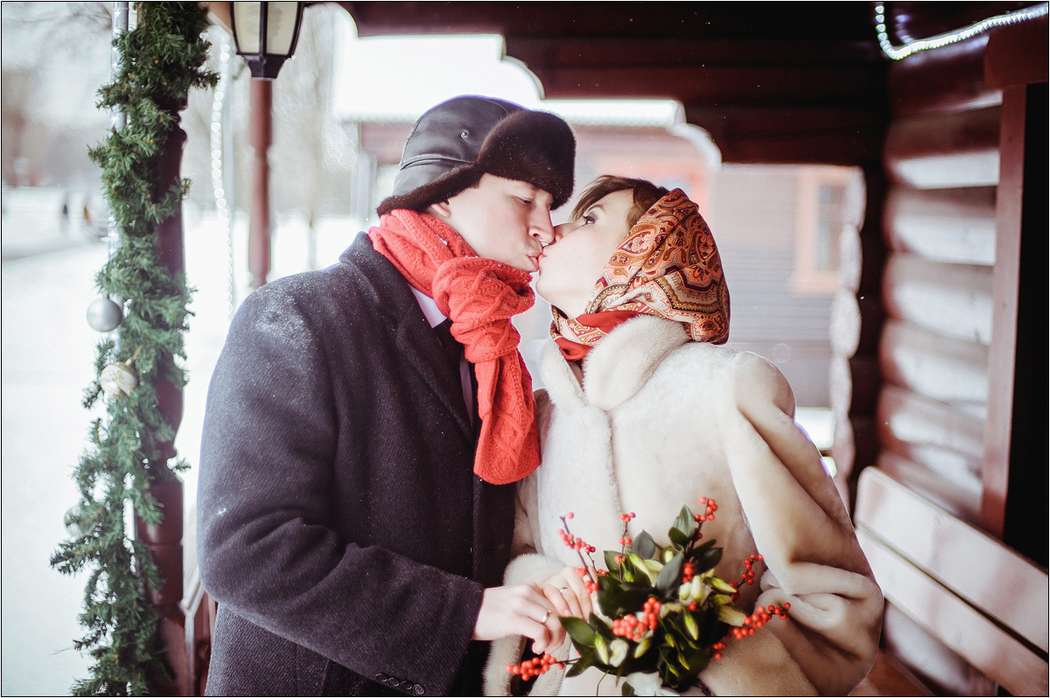 Свадебное фото зимой - фото 1729835 Фотограф Радосвет Лапин