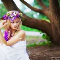 Невеста в венке