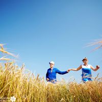 Love Story в пшеничных полях