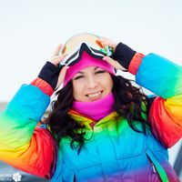 Зимняя лавстори в ярких красках