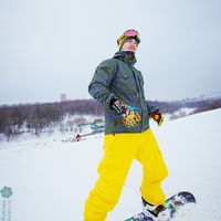 Зимняя лавстори в ярких красках