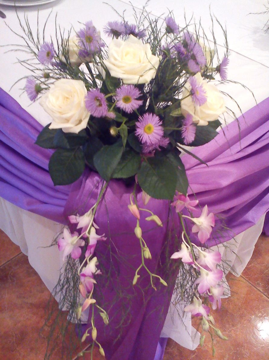 Фото 1145791 в коллекции Темно-сиреневая свадьба - Яновская Наталья - декоратор-флорист
