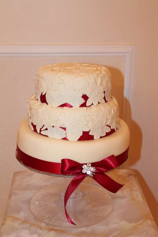 Фото 1407049 в коллекции торты - Иннэсса - свадебные торты из мастики