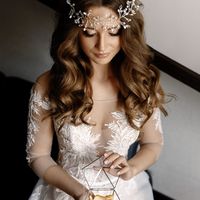 Свадебная прическа и макияж от Эль Стиль