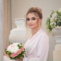 Свадебная прическа и макияж от Эль Стиль