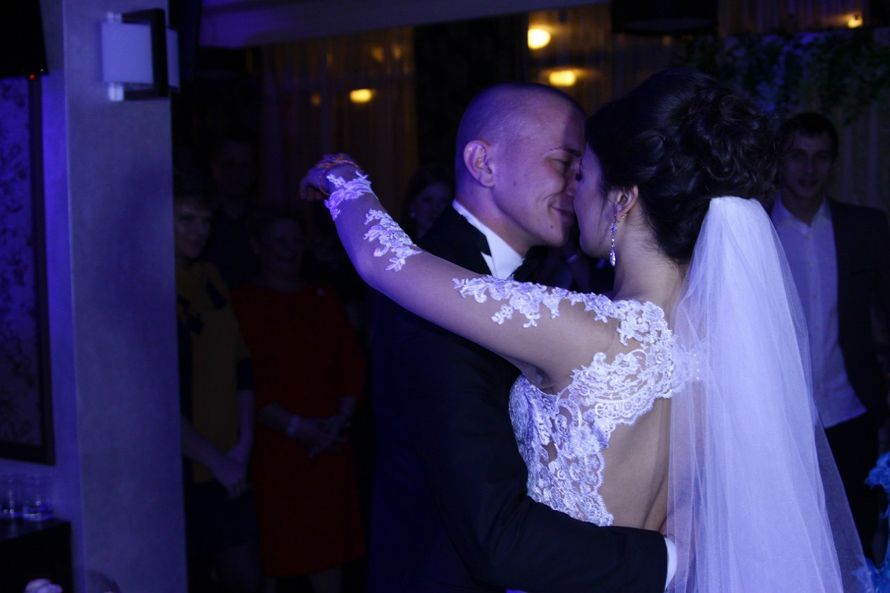 Свадебное платье, фата и подвязка - созданы мною для прекрасной невесты Ляйсан. - фото 11077384 Ателье-студия платьев Назимы Юлдашевой