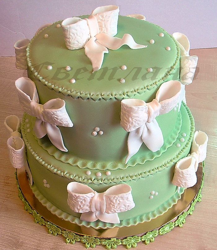 Фото 1379005 в коллекции Свадебный торт - Авторские торты "ТортКаприз"