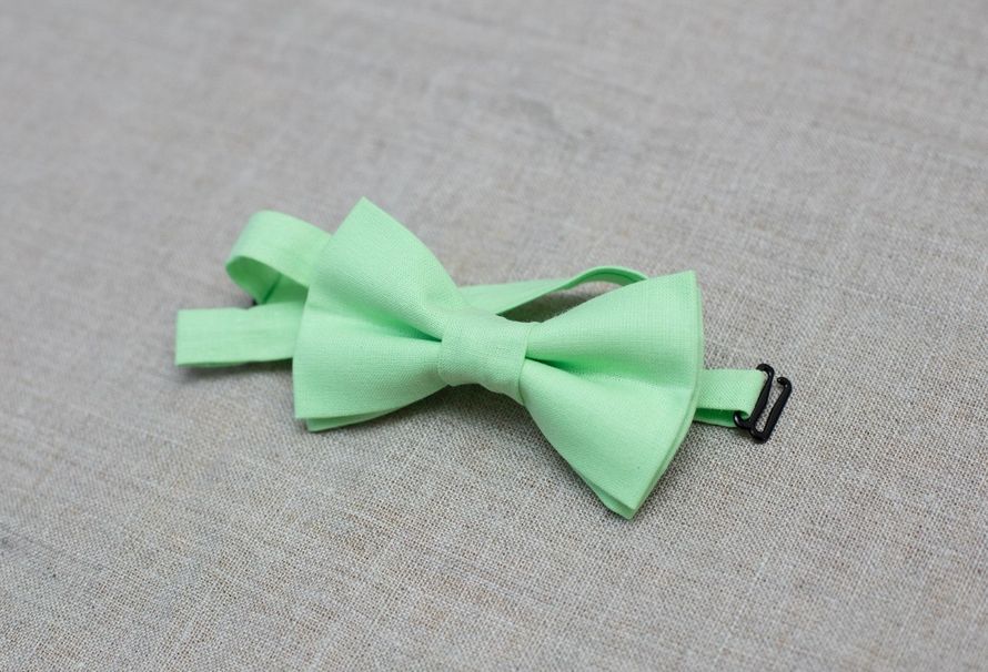 Галстук-бабочка детская светло-зеленого цвета. 
Возможен повтор для взрослых - 790 р.
Стоимость бабочки - 590р.
Чтобы заказать пишите в л.с. 
или по т. +7 950 038 54 26 - фото 15141622 CheeseLove - дизайнерские аксессуары ручной работы