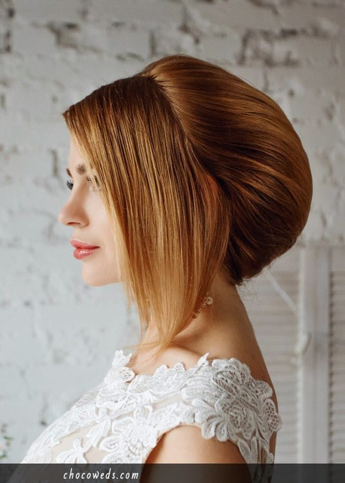 свадебная прическа типа баббеты - фото 10523150 Стилист Татьяна Щербина