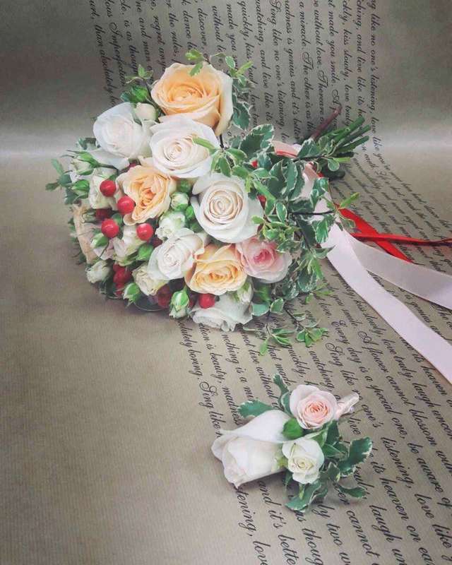 Фото 17092086 в коллекции Букеты наших невест - Цветочка - студия флористики
