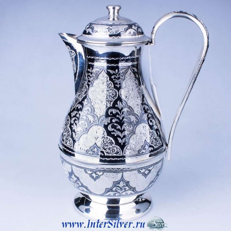 Silver can. Кувшин серебряный Кубачи. Кувшин Кубачи серебро. Интер Сильвер серебро Кубачи. Серебряная посуда Кубачи