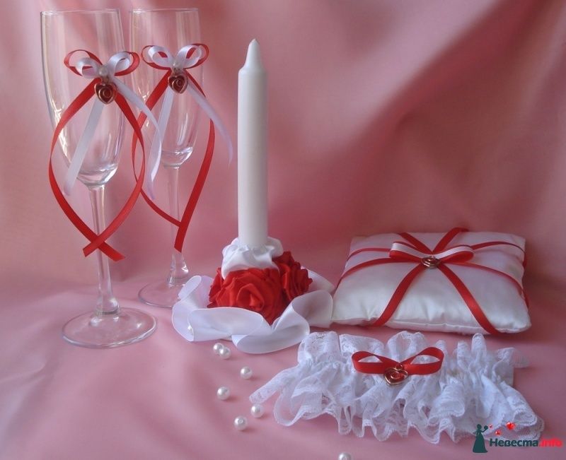 Свадебный набор Любящие сердца - фото 328421 Keara