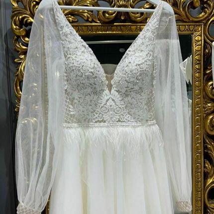 Свадебное платье в стиле бохо