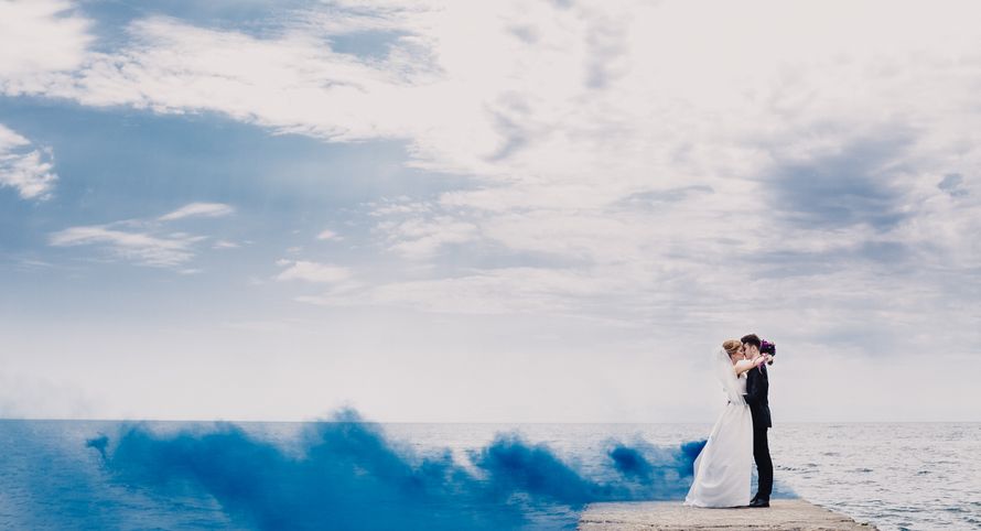 Сочи свадебная фотосессия на берегу моря - фото 6939532 Фотограф Елена Горина