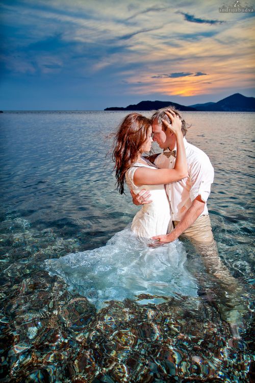 Trash the dress в Будве, Черногория