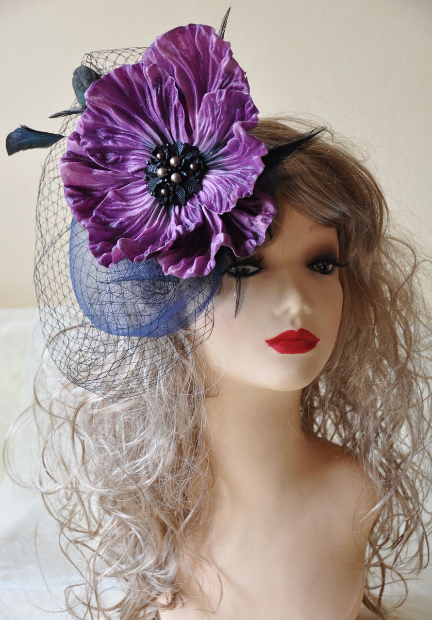 эксклюзивные шляпки для подружки невесты на заказ - фото 2159272 Flowersluxe - свадебные аксессуары