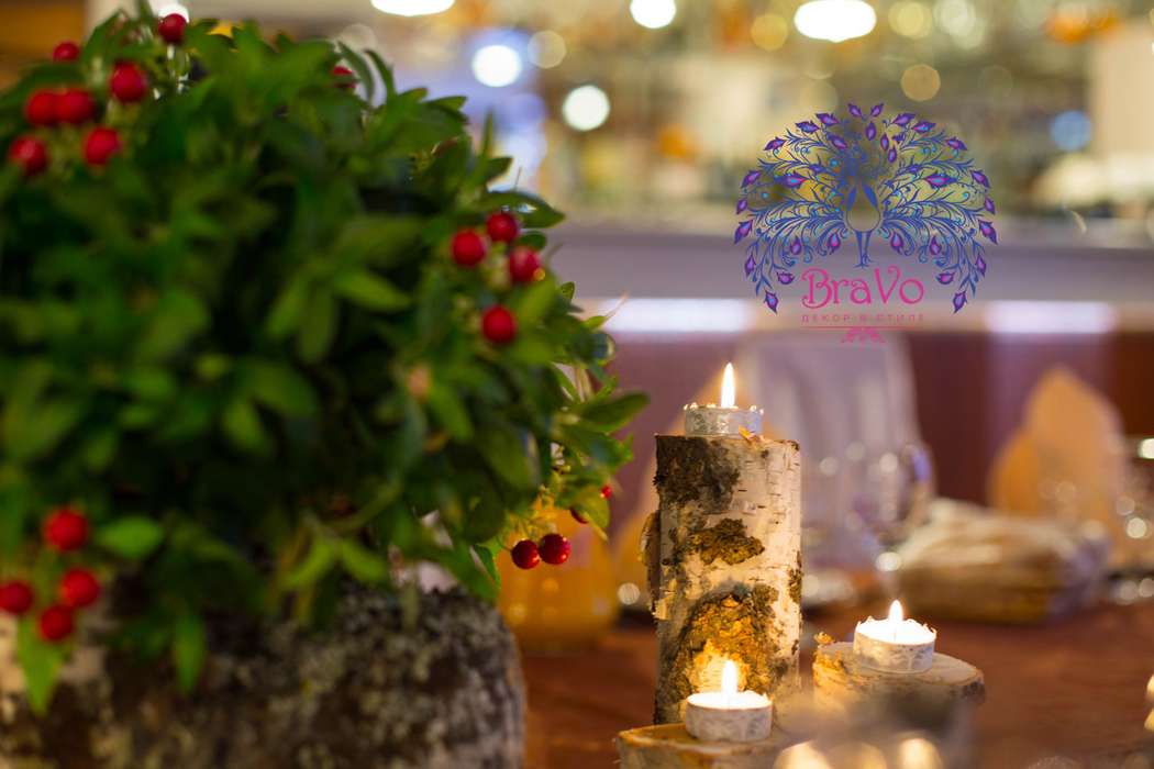 Фото от Юлии Карабановой  передают настроение вечера- торжество в уютной и романтической обстановке! - фото 14216098 "Bravo" - студия декора