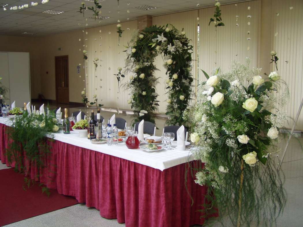 Классическое оформление свадьбы  - фото 2098176 Дом Цветов - флористическое оформление торжества