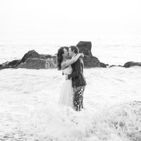 Свадьба за границей. свадебная фотосъемка на берегу Тихого Океана, Калифорния