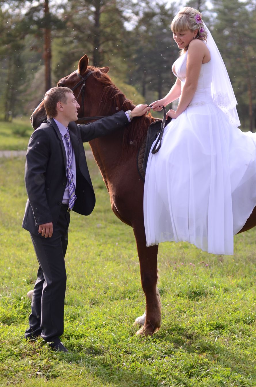 Фотография невесты на лошади. - фото 2410169 Фотограф Светлана Герасименко