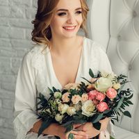 Прическа и макияж свадебные. Свадьба 2017. фотограф Мила Тихая.