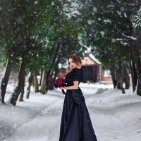 модель Светлана 
фотограф Ксения Шакурова 
визажист Тамара Шкуратова 
накидка из норки 
платье 
букет 