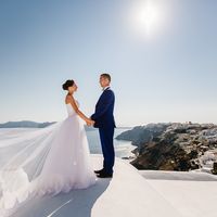 Свадьба Марины и Игоря, Santorini 2014
Фотограф: Юля Цветкова 
Стилист : Julie Afanasenko