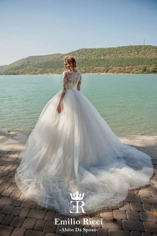 Свадебное платье пышное ТМ Emilio Ricci (Италия)

 - фото 11391464 Свадебный салон Formarriage