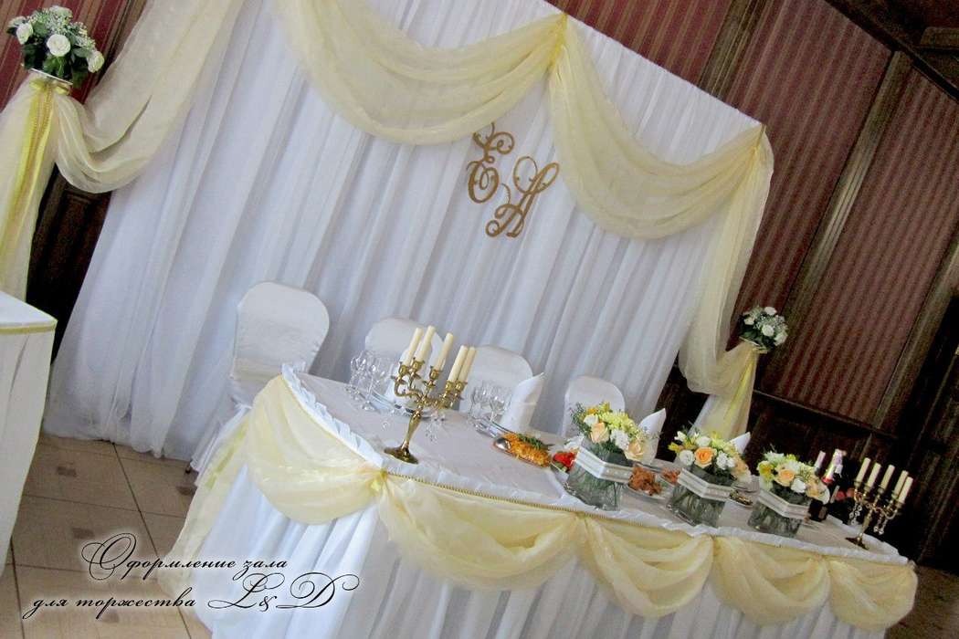 Декор свадьбы в цвете айвори выглядит нежно и аристократично. - фото 13931458 Студия декора и флористики "Art Cool"