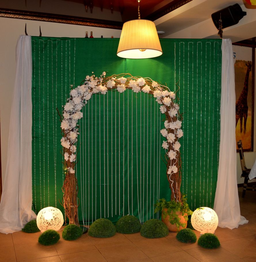 Выездная регистрация в ресторане "Сафари "  - фото 3107511 Арт Студия "Свадебный декор"