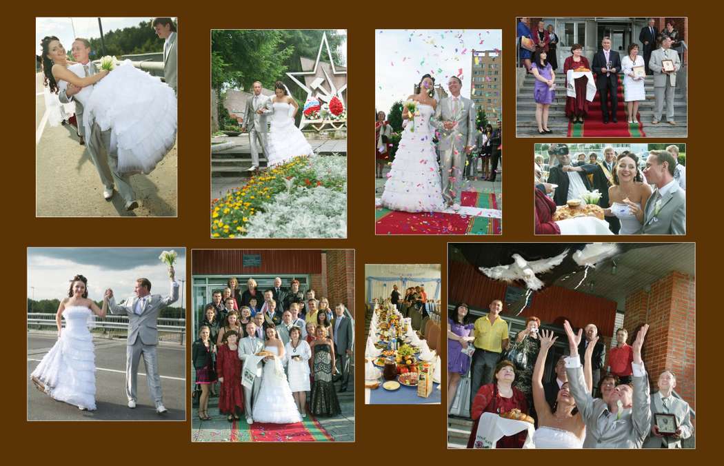 Разворот свадебной книги - фото 1401351 Фотограф Владимир Оборотов