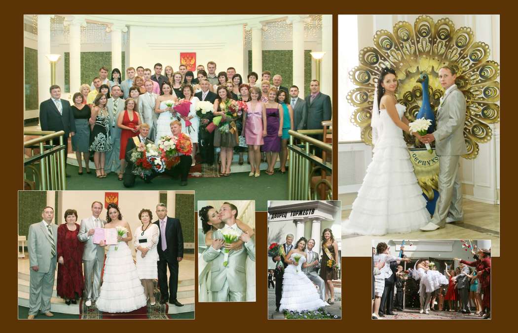 Разворот свадебной книги - фото 1401381 Фотограф Владимир Оборотов