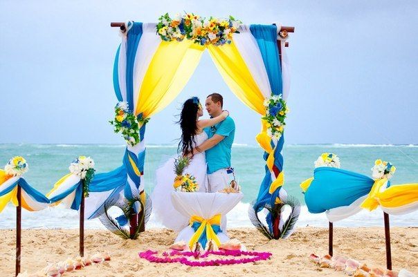 Выездная церемония регистрации на пляже - фото 3185569 Рафаэлло - оформление свадеб