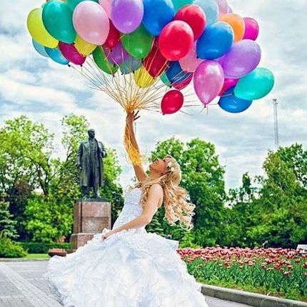 Гелиевые шары на свадьбу Луганск