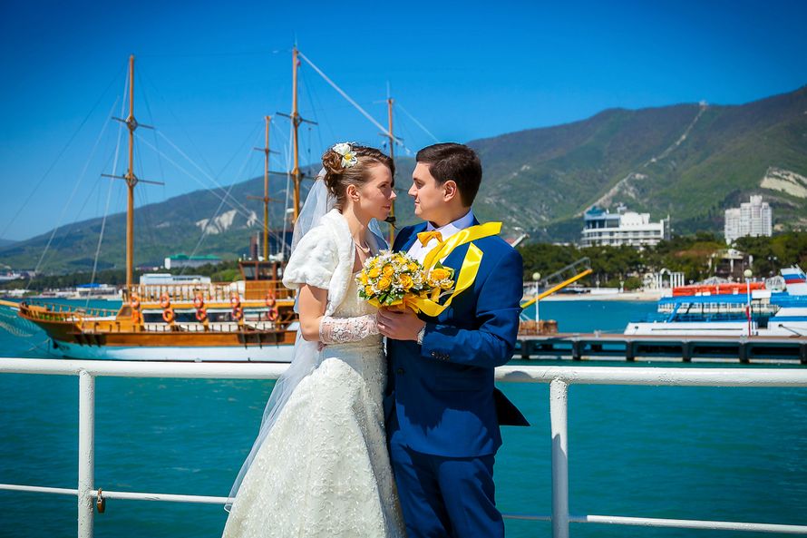 Фотосъемка свадьбы на берегу Чёрного моря в Геленджике. - фото 9020770 Свадебный фотограф Кирилл Бондарев