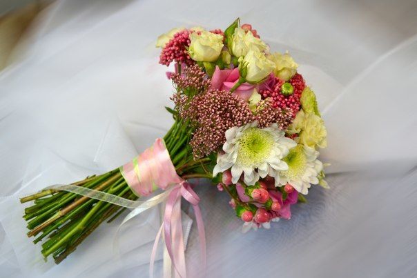 Фото 3482625 в коллекции Свадьба в светло-зеленых и розовых тонах - Цветочная лавочка творческая мастерская