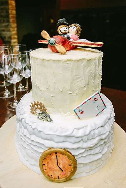 Торт для свадьбы в стиле стимпанк :) - фото 3895979 AnnJoy Cakes and CandyBars - торты и кенди-бары