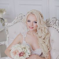 Прически и макияж от стилистов "Websalon wedding" фотограф Лилия Фадеева