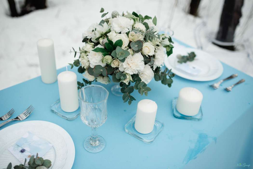 Свадьба зимой, голубая нежность - фото 9326066 Well wedding - свадебное агентство