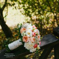 Букет невесты с пионовидной розой. Флорист Пашкова Ольга