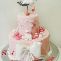 Торт на рождение девочке