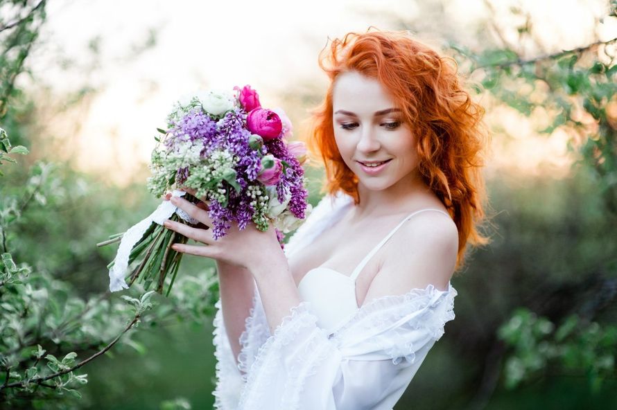 весенний букет невесты - фото 6805726 Мастерская оформления свадеб "Magic garden"