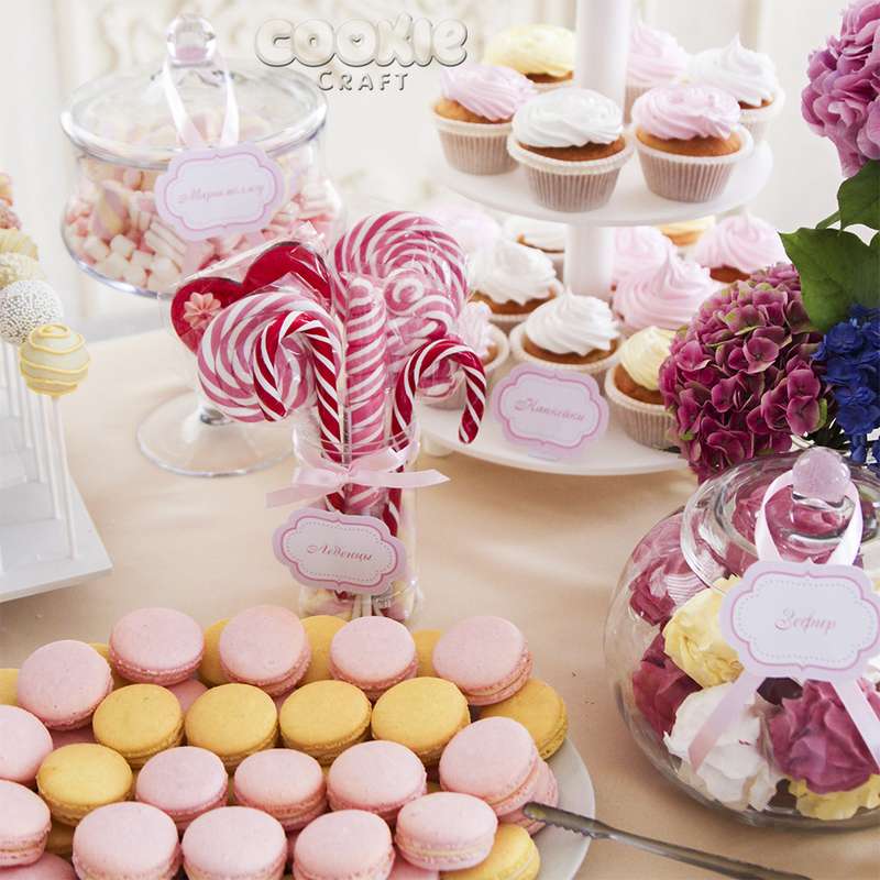 Сладкий свадебный стол под ключ - фото 9705638 Cookie craft - пряники и тортики ручной работы