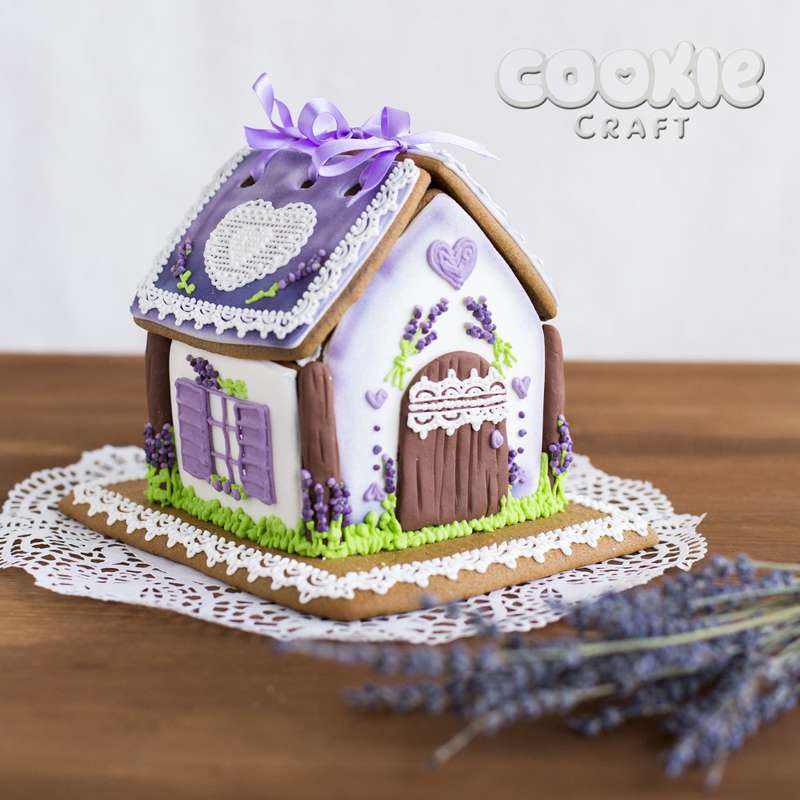 Свадебный пряничный домик в стиле "Прованс" - фото 9705832 Cookie craft - пряники и тортики ручной работы