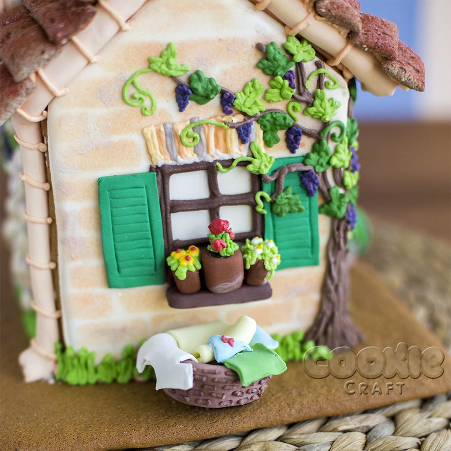 Пряничный домик на берегу Средиземного моря - фото 9705856 Cookie craft - пряники и тортики ручной работы