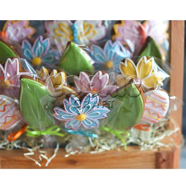 Много-много пряничных цветов ;) - фото 14855176 Cookie craft - пряники и тортики ручной работы
