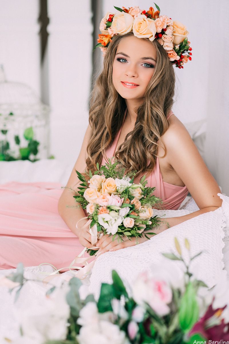Платье трансформер для подружек невесты цвет персиковая пудра более 80 вариантов - фото 4988871 Модная Империя 8