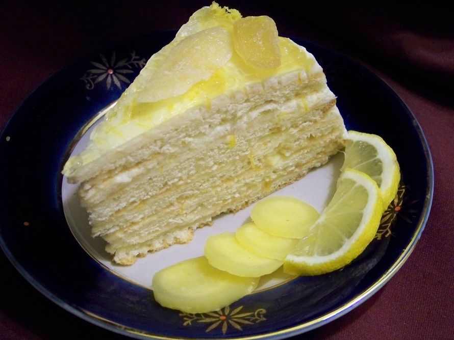 Лимонно- имбирный торт - фото 11502378 Кондитер Марианна Оконская