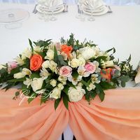 Композиции из цветов на свадьбу